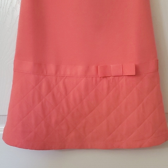 NWT Gymboree Peachish Short Sleeve Quilted Bottom Dress Little Girls Size 4 - Picture 8 of 8